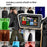 CD-V03 8K Vlogging Camera 270 Degree Flip Screen 16X Digital Zoom WiFi Handheld Camcorder for Travel - Black - 6