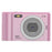 M2 Small HD Digital Camera 2.4 inch IPS Screen Portable Camera Support TF Card for Beginners - Pink - 1