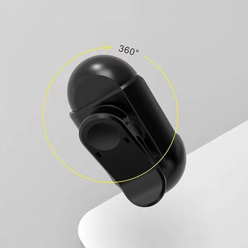 Magnetic Rotation Mini Camera Audio Clip-on Video Recorder Body Worn Cam WiFi Sports Camera - Black - 3