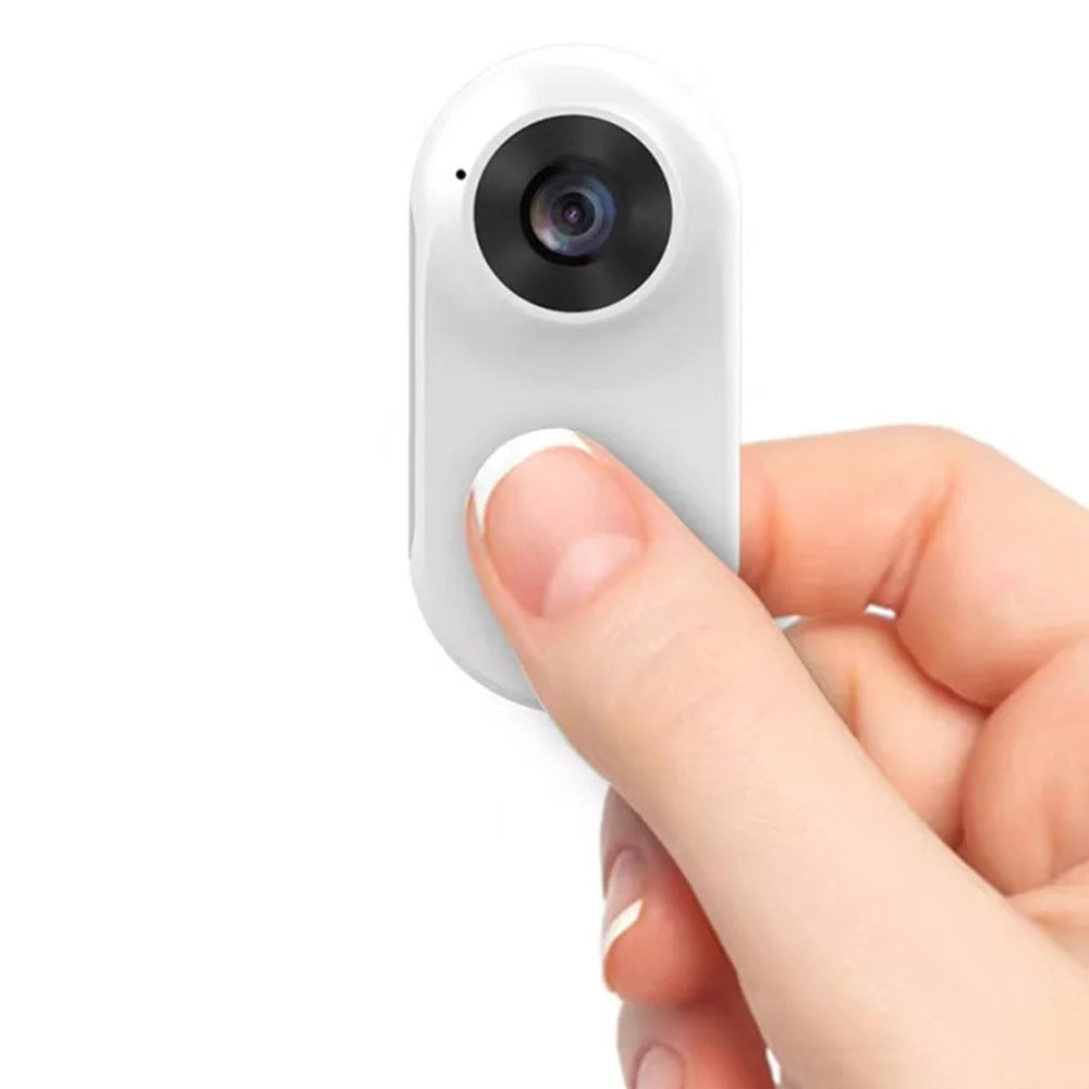 Magnetic Rotation Mini Camera Audio Clip-on Video Recorder Body Worn Cam WiFi Sports Camera - Black - 5
