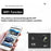 F201 2.0 Inch WiFi 4K Video Cam 120 Degree Wide Angle Action Camera with Waterproof Case - Black - 5