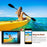F201 2.0 Inch WiFi 4K Video Cam 120 Degree Wide Angle Action Camera with Waterproof Case - Black - 7