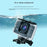 F300AB-R 2 Inch 4K WiFi Action Camera with HD Touch Screen 30m Underwater Camera with Waterproof Case - Black - 7