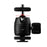 UURIG BH-03 Mini Ball Head Mount Adapter with 1/4" Hot Shoe 360-degree Rotating Gimbal for Camera Cage LED Video Light Monitor - 2