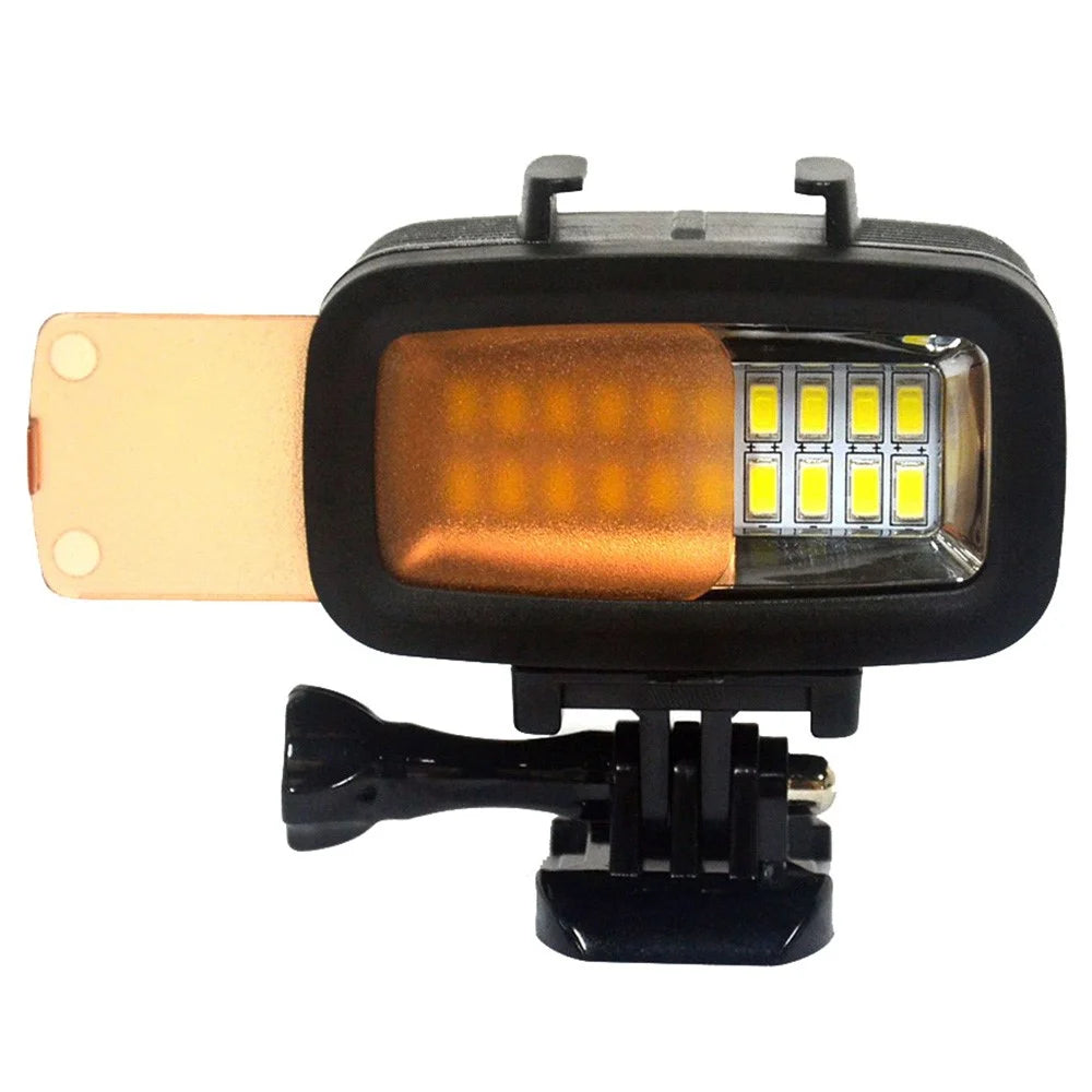AT811 40m Waterproof Underwater Diving Fill Light 5500K LED Video Light for GoPro Hero Action Camera SLR Camera - 4