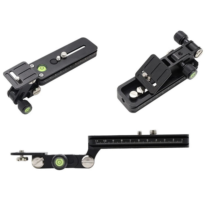 B033 SLR Camera Lens Support Plate Bird Shooting Camera Telephoto Lens Aluminum Alloy Support Bracket - 2