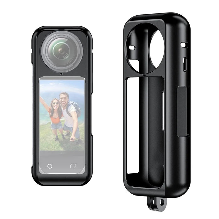 Aluminum Alloy Metal Case for Insta360 X4 Action Camera Cage Protective Frame - 1