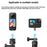 VRIG AC 02 Claw Mini Series Magnetic Camera Adapter Accessories Quick-Release 1 / 4 Magnet Base Mount - 6