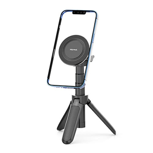 HEPAIL MS01 For DJI Osmo Mobile 6 / Mobile SE / OM 5 / OM 4 SE / OM 4 Handheld Gimbals Non-Slip Magnetic Mount Adapter (Without Tripod) - 1