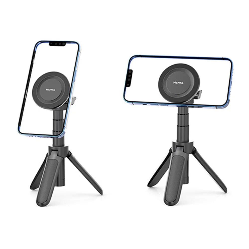 HEPAIL MS01 For DJI Osmo Mobile 6 / Mobile SE / OM 5 / OM 4 SE / OM 4 Handheld Gimbals Non-Slip Magnetic Mount Adapter (Without Tripod) - 3