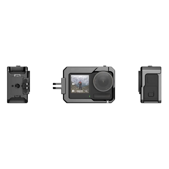 HEPAIL C-AC4 For DJI Osmo Action 4 / 3 Anti-Drop Protective Frame Aluminum Alloy Camera Cage - 6