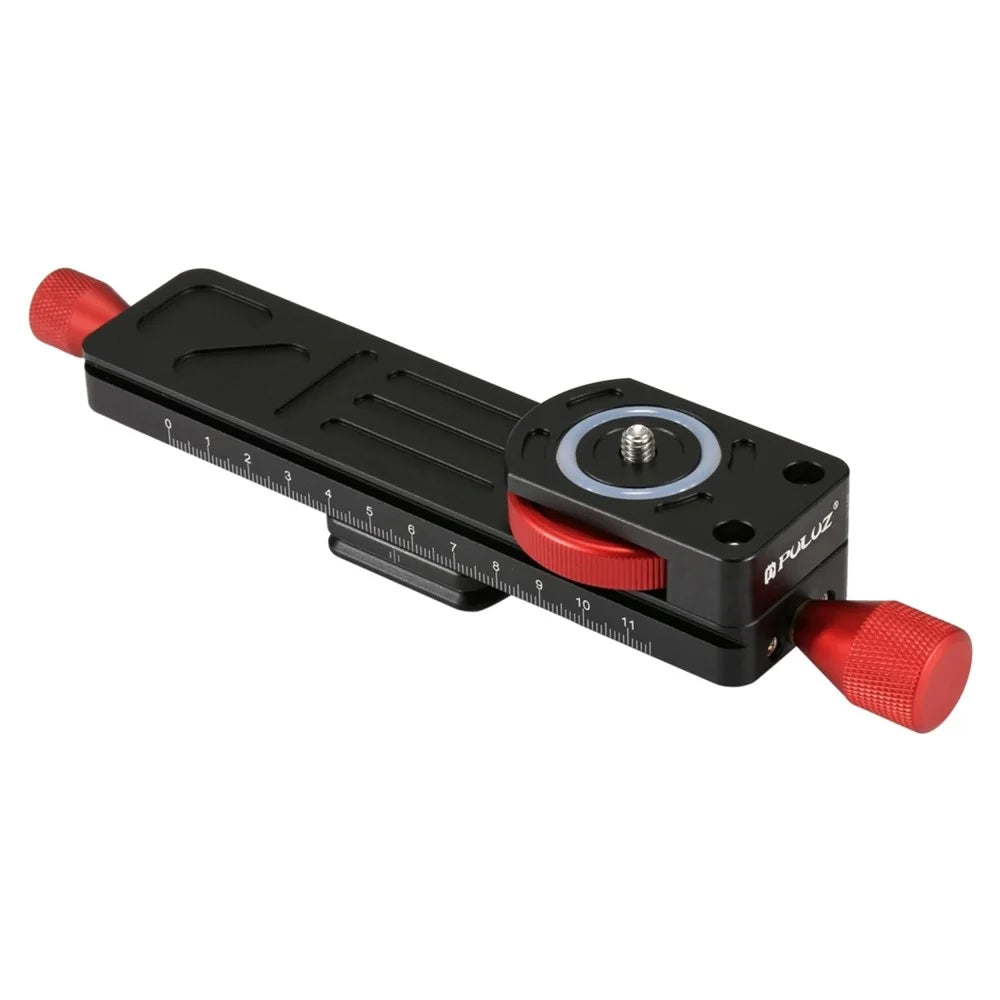 PULUZ PU3520 CNC Aircraft Aluminum Adjustable Speed Fine Tuning Slide Rail for Canon Sony Nikon Camera - 2