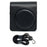 For Fujifilm Instax Mini 99 PU Leather Retro Camera Bag Anti-Drop Protective Cover with Shoulder Strap - Black - 1