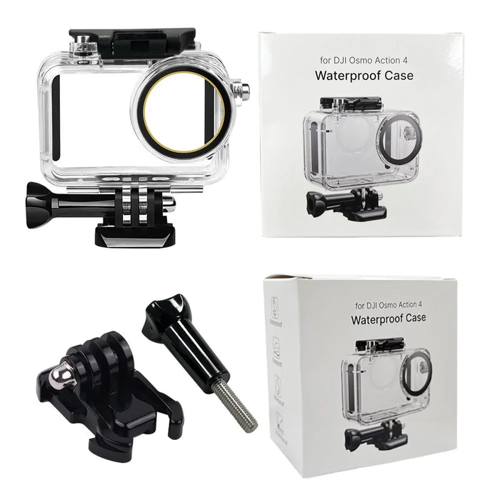 For DJI Osmo Action 4 / 3 Action Camera Waterproof Anti-Drop Shell 50m Diving Case - 7