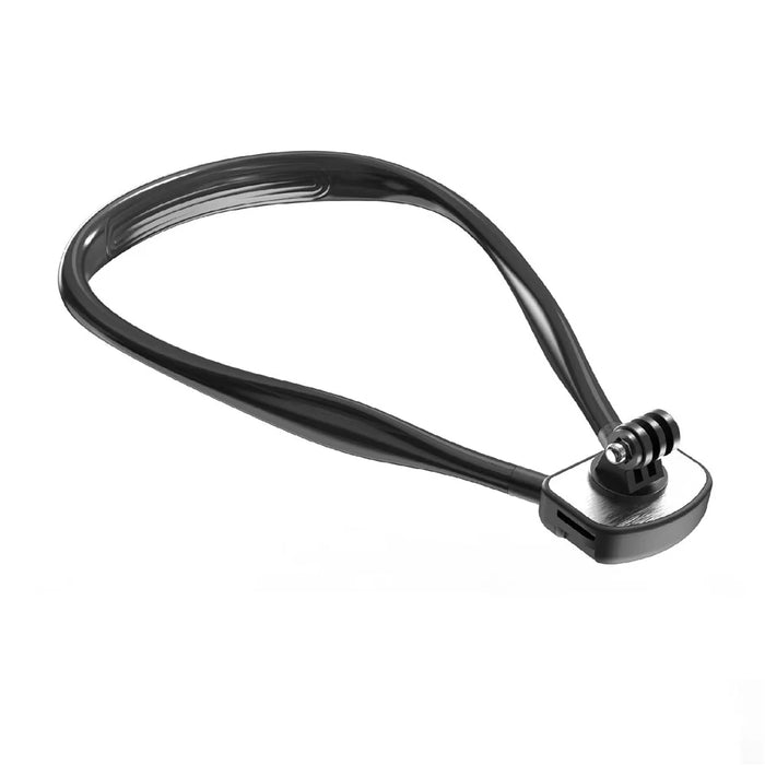 GB01 Magnetic Neck Mount for GoPro Action Camera Silicone Necklace Camera Holder - Black - 2