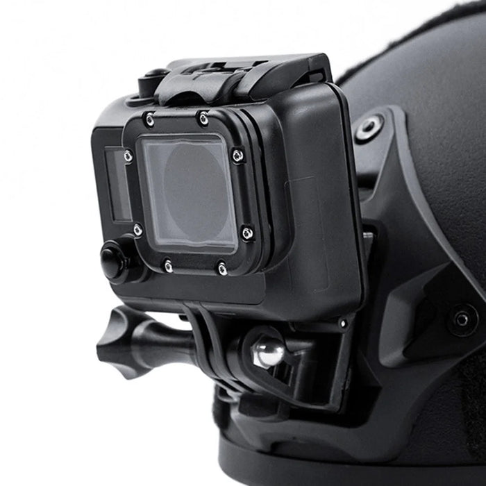 Tactical Cycling Helmet Camera Mount Adapter for Gopro / Sargo / Yi Camera - 6