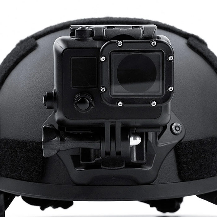 Tactical Cycling Helmet Camera Mount Adapter for Gopro / Sargo / Yi Camera - 7