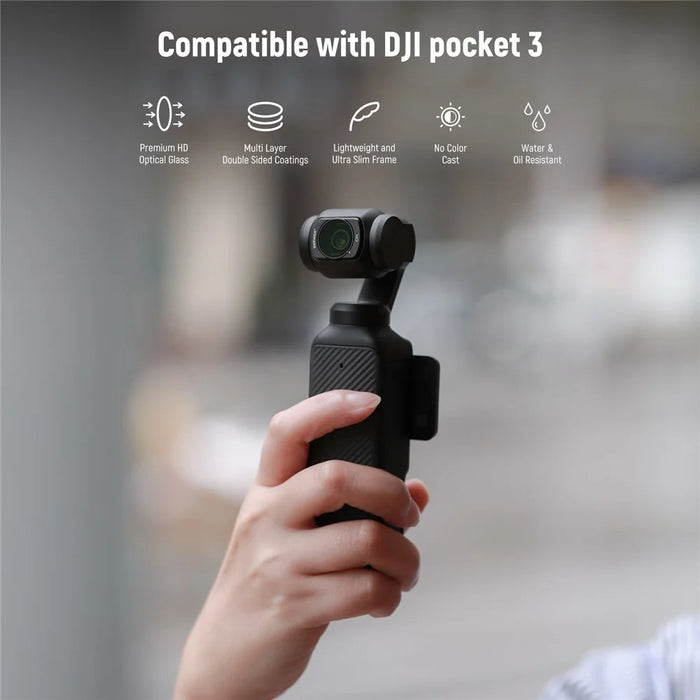 NEEWER For DJI Osmo Pocket 3 ND Filter Set ND16  /  ND32  /  ND64  /  ND256  /  UV  /  CPL Magnetic Filters - 3