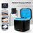 For GoPro Hero 13 Triple Battery Charger Fast Charging Case Action Camera Battery Storage Box - 5