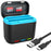 For Insta360 X3 Dual Battery Charger Action Camera Portable Fast Charging Case - 1