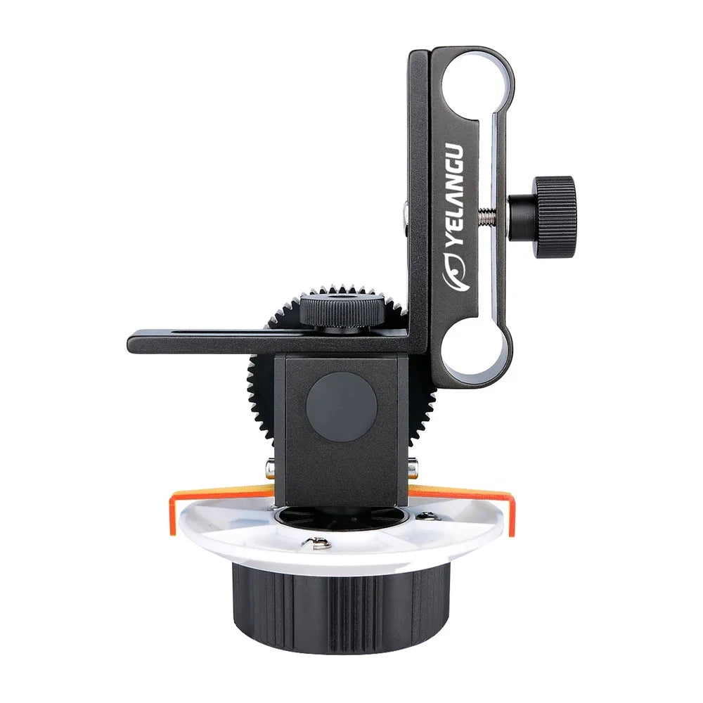 YELANGU F0 Follow Focus Camera with Gear Ring Strap for Canon/Nikon Cameras/Video Cameras/DSLR - Orange - 7
