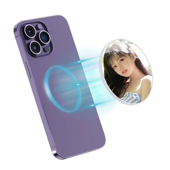 VRIG MG-20 Magsafe-Compatible Magnetic Makeup Mirror for Phone Rear Camera Self Portrait Mirror - 3