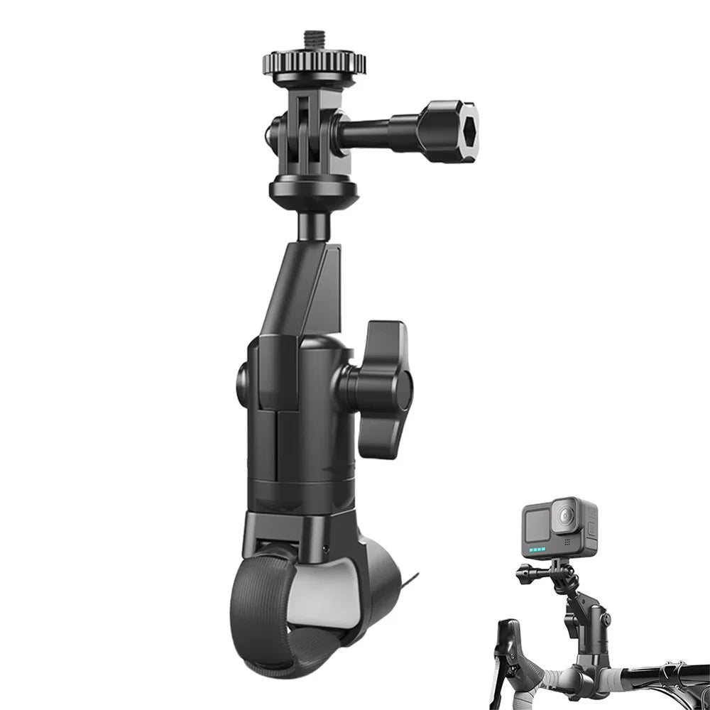 JGX003 Motorcycle Electric Bike Bicycle Action Camera Holder Adjustable Mount Bracket - 1
