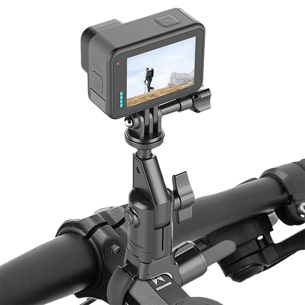 JGX003 Motorcycle Electric Bike Bicycle Action Camera Holder Adjustable Mount Bracket - 3