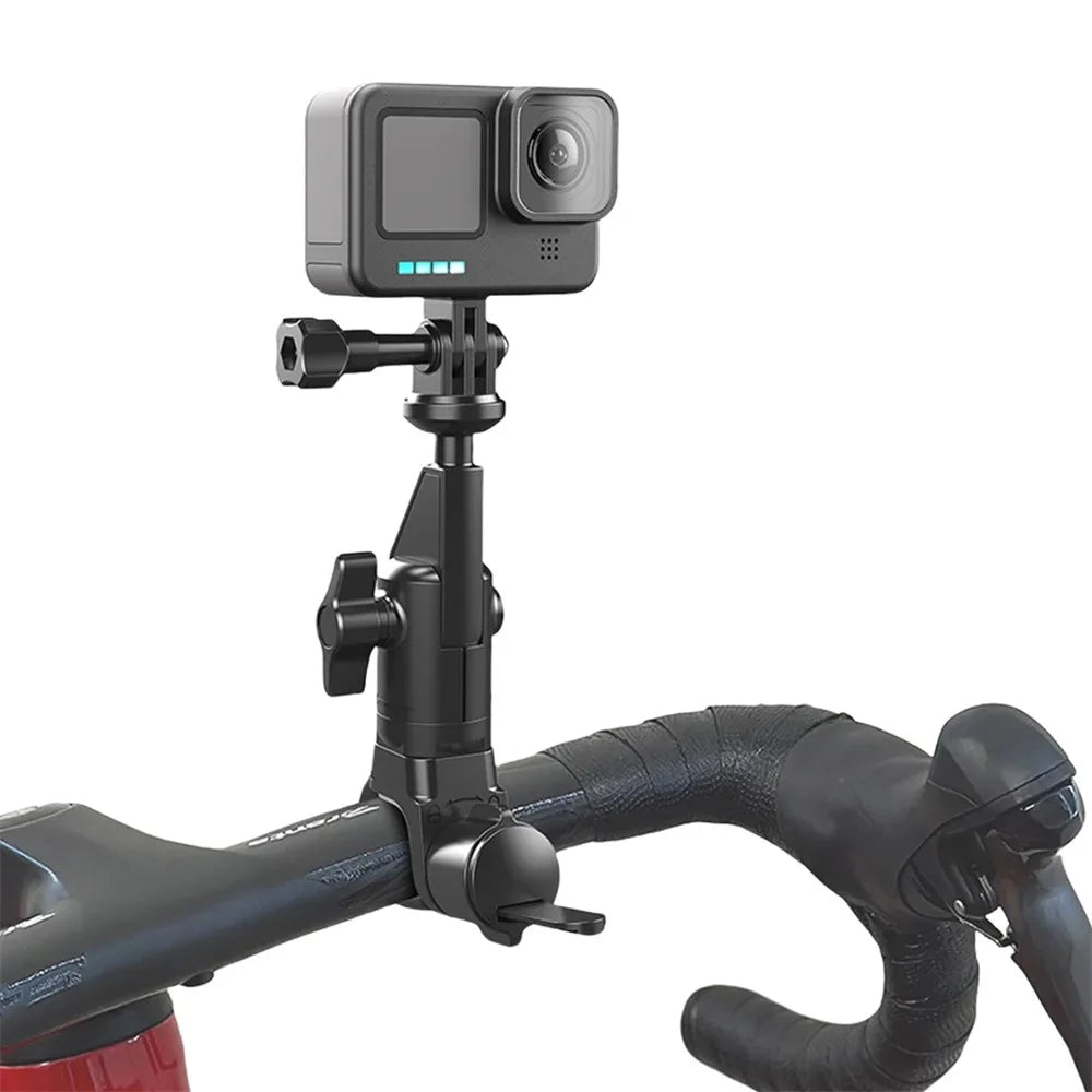 JGX003 Motorcycle Electric Bike Bicycle Action Camera Holder Adjustable Mount Bracket - 5