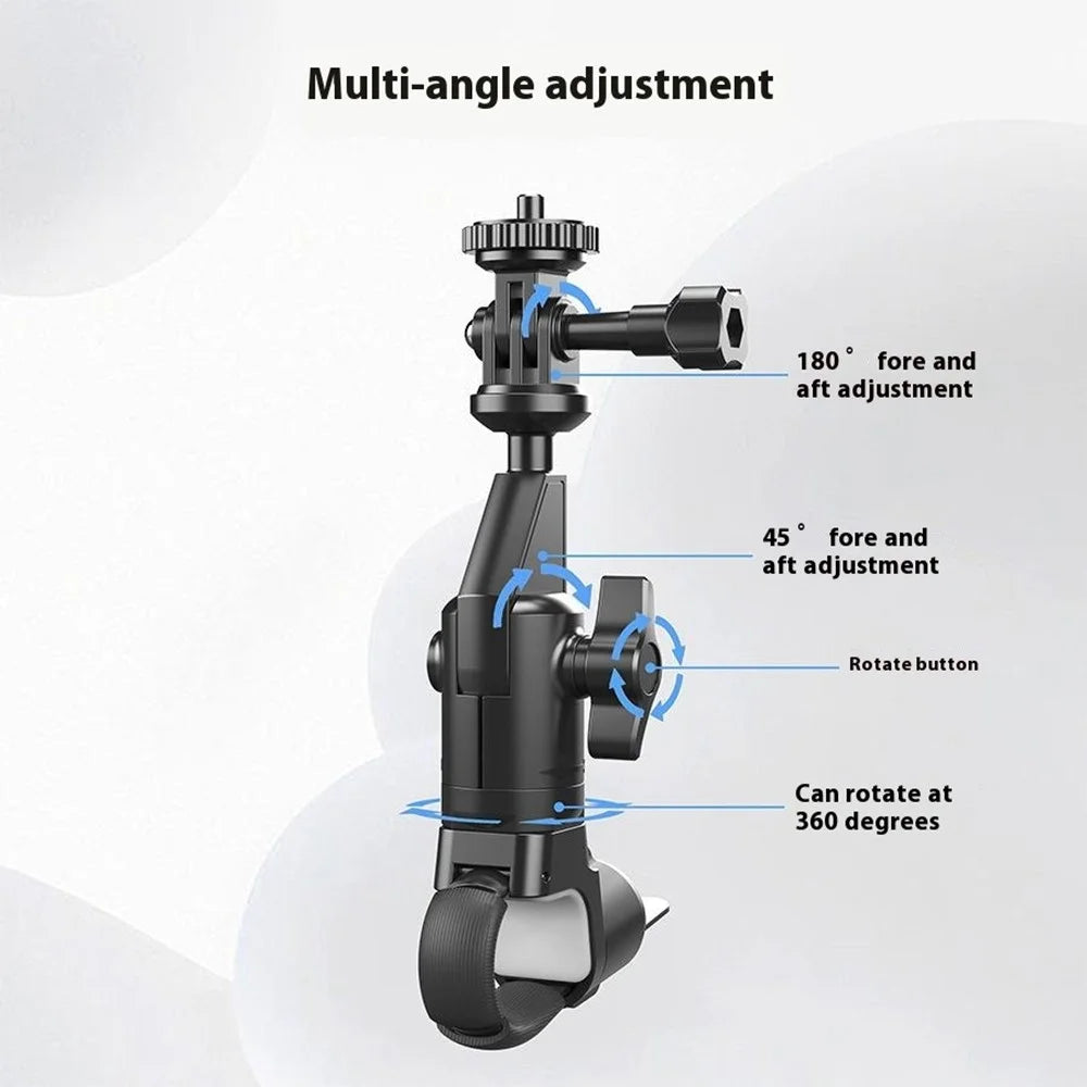 JGX003 Motorcycle Electric Bike Bicycle Action Camera Holder Adjustable Mount Bracket - 6