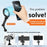 VRIG MG-27 Magnetic Phone Mount Stand for GoPro Adapter First Person Perspective Shooting Foldable Bracket - 4