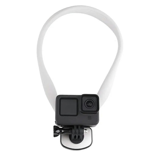 C071 Neck Strap Mount Silicone Metal Support Bracket for GoPro Insta360 DJI Action Cameras - 2