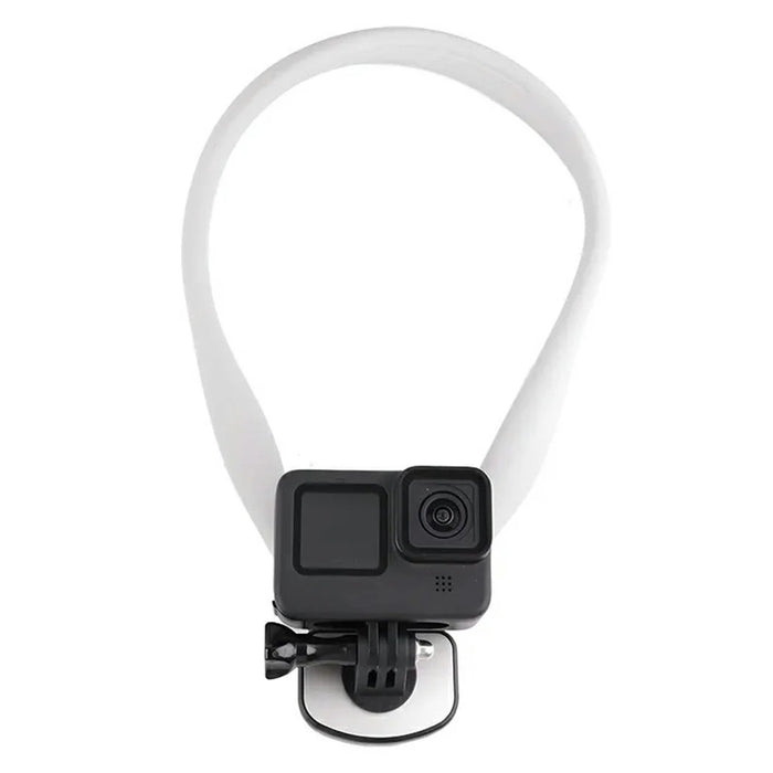C071 Neck Strap Mount Silicone Metal Support Bracket for GoPro Insta360 DJI Action Cameras - 2