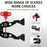 F084 Universal Photography Light Stand Clamp Metal Hot Shoe Mount Multi-Function Crab Clamp - Red - 6