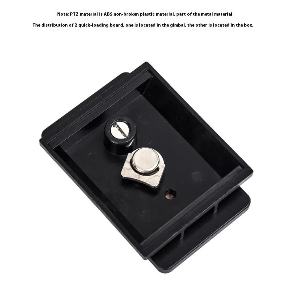 YUNTENG 930 Camera Slider Pan Tilt Head Hydraulic Damping Gimbal for DSLR / Mirrorless Camera / DV Camcorders - 3