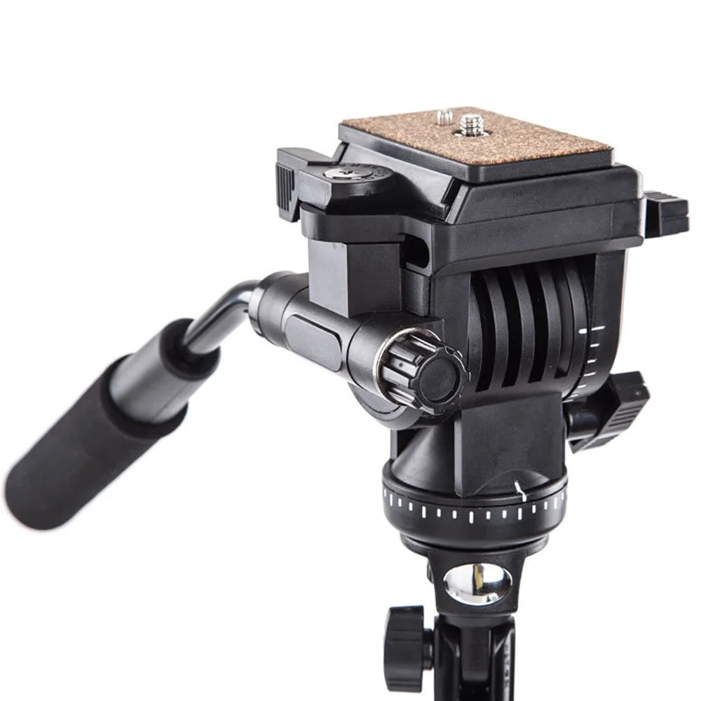 YUNTENG 930 Camera Slider Pan Tilt Head Hydraulic Damping Gimbal for DSLR / Mirrorless Camera / DV Camcorders - 4