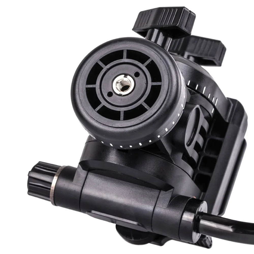 YUNTENG 930 Camera Slider Pan Tilt Head Hydraulic Damping Gimbal for DSLR / Mirrorless Camera / DV Camcorders - 6