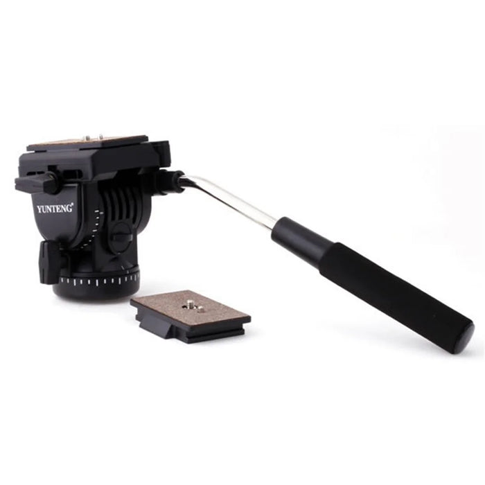 YUNTENG 950 Professional DV Camera DSLR Tripod Pan Tilt Head Hydraulic Damping Gimbal - 2