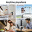 VRIG MG-22 Compatible with Magsafe Magnetic Mount with GoPro Adapter Dual-Axis Phone Stand - 4