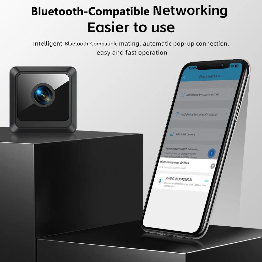 W02 1080P HD Security Camera Wide Angle Wireless Surveillance Camera Motion Detection WiFi Remote Monitor (No TF Card) - 3
