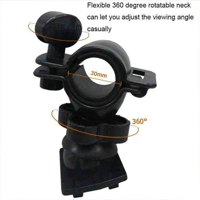 Universal 7-11 Inch Tablet Ebook Reader Holder Bracket 360 Degree Rotation Holder for Microphone Stand - 4