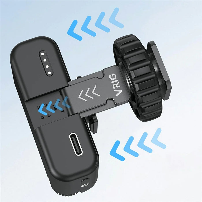 VRIG MC-02 For DJI Mic 2 Cold Shoe Mount Bracket 1 / 4 Thread Expansion Adapter Use On Tripod / Camera - 6