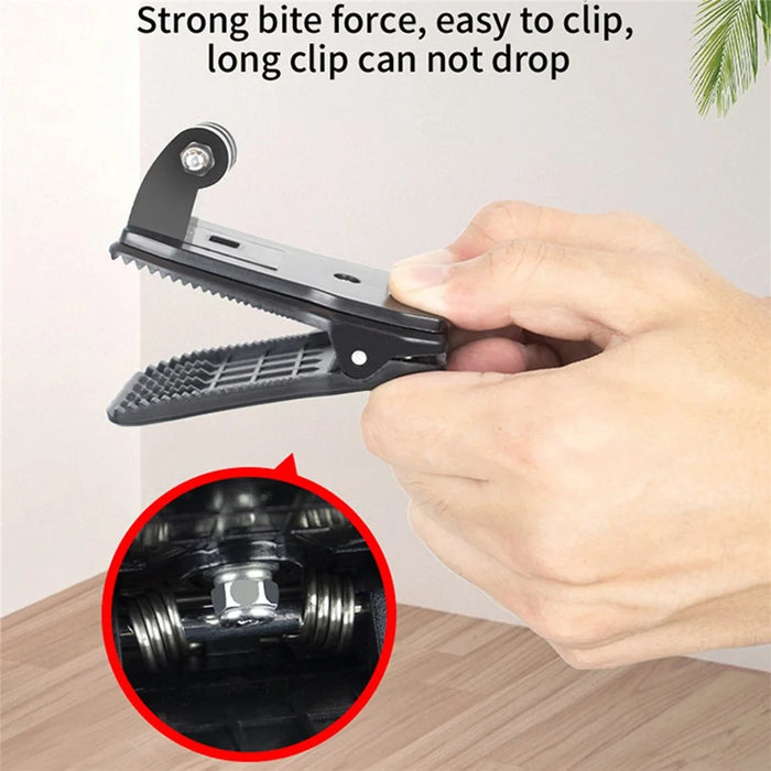 For GoPro/DJI Osmo Clip 360 Degrees Rotation Backpack Strap Mount Quick Installation Clamp Mount - 6