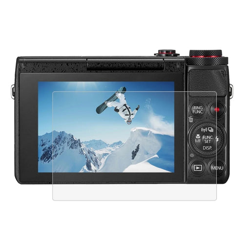 PULUZ PU5516 Camera Film for Canon PowerShot G7 X Mark II / G9 X Mark II / G1 X Mark III / EOS M6 / M6 Mark II / M100 / M50 / RP Tempered Glass Screen Protector - 1
