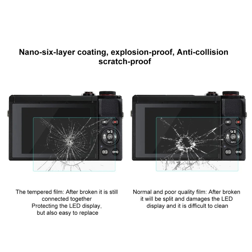PULUZ PU5530 For Canon PowerShot G7 X Mark III Camera 2.5D Curved Edge 9H Tempered Glass Screen Protector - 4
