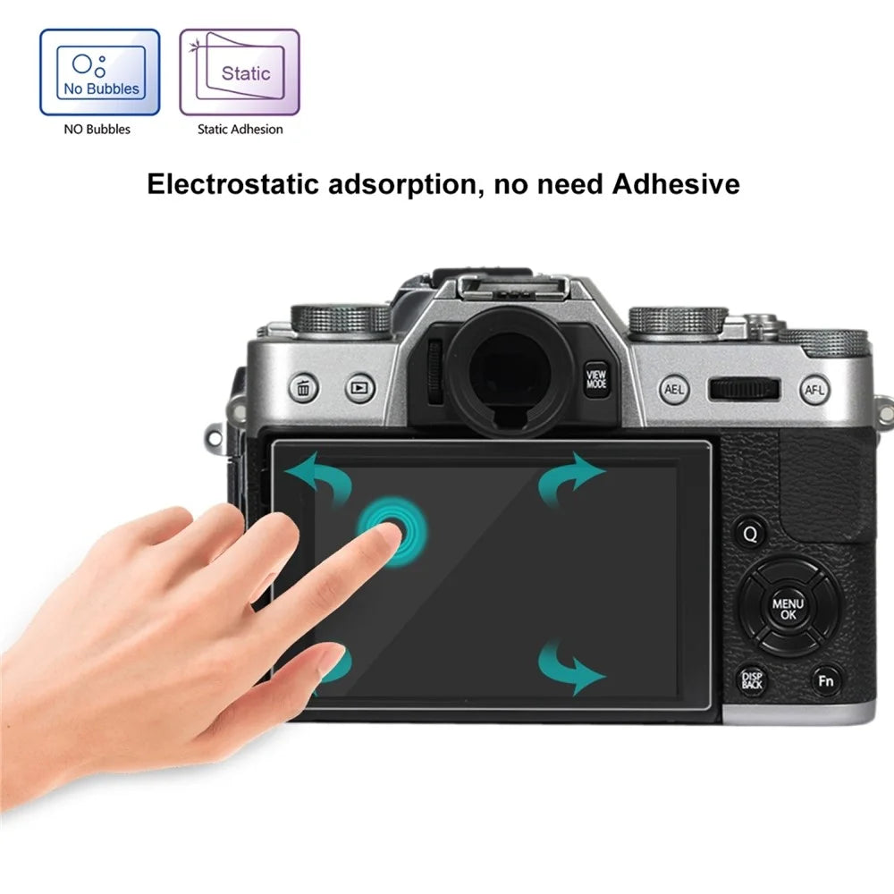 PULUZ PU5520 For Fujifilm X-T10 / X-T20 Tempered Glass Screen Protector 2.5D Curved Edge 9H Hardness Camera Film - 5