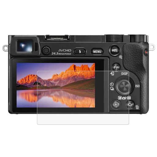 PULUZ PU5512 For Sony A6400 / A6000 / A6300 Tempered Glass Screen Protector 2.5D Curved Edge 9H Hardness Camera Film - 1