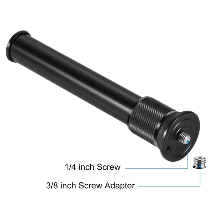 PULUZ PU3008 3 / 8 Inch Screw Hole Camera Stand Extension Pole 18.7-31cm Telescopic Rod for Tripod Monopod - 7
