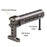 PULUZ PU3072GT Aluminum Alloy Top Handle with 3 Cold Shoe Mounts for Mirrorless DSLR Camera - 4