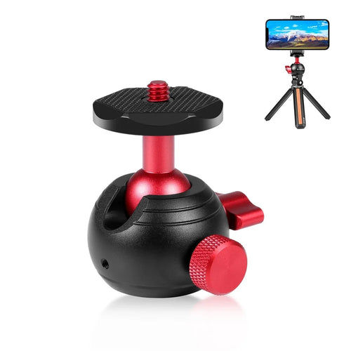 PULUZ PU3104R Ball Head Adapter for Tripods 360° Panorama Metal Ball Joint with Quick-Release System - 1